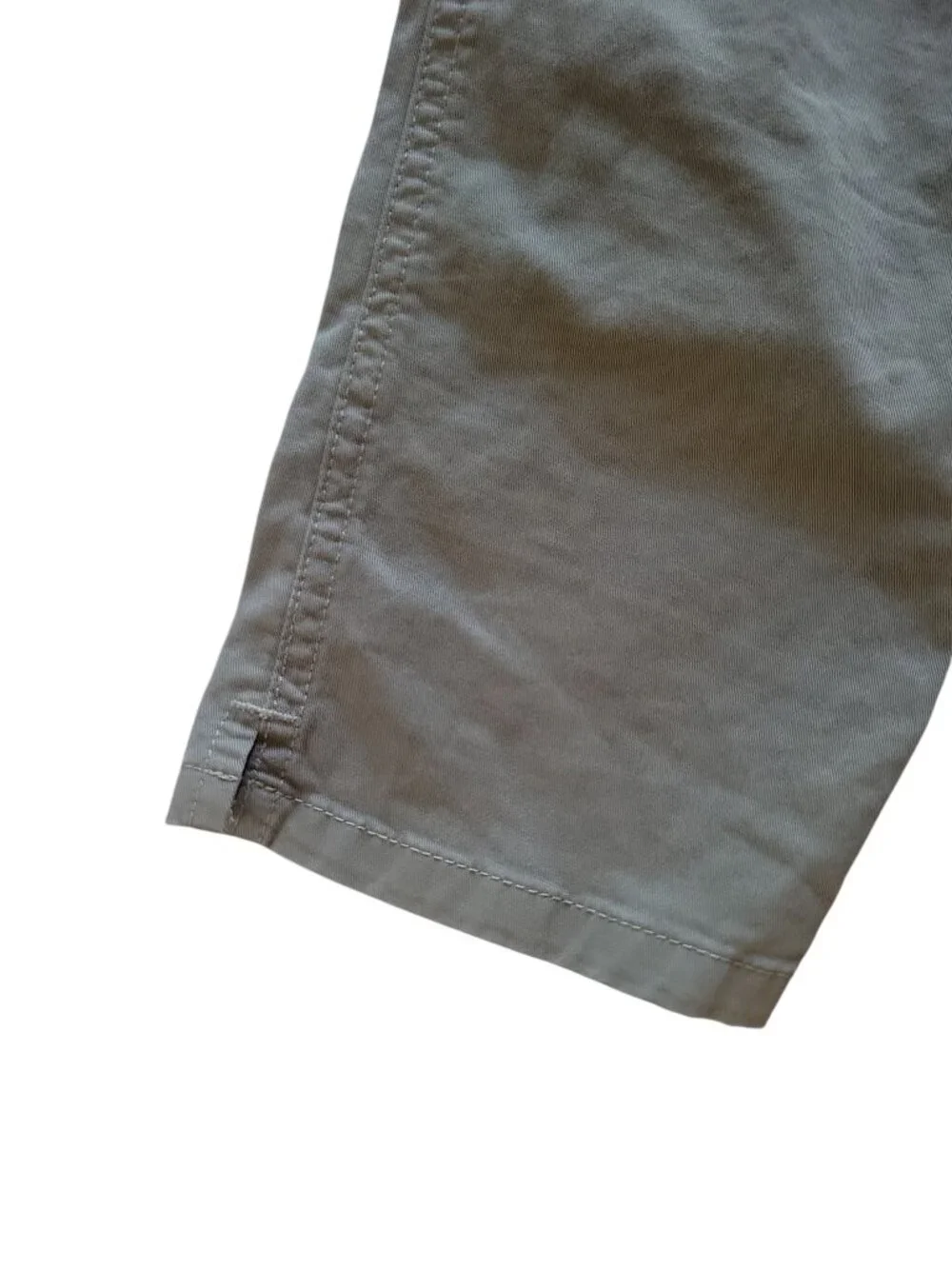 Garnet Hill Green Slim Utility Chino Pant Women's Size 4